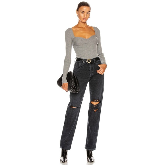 Agolde Lana Straight Jeans in Disorder - Picture 1 of 15